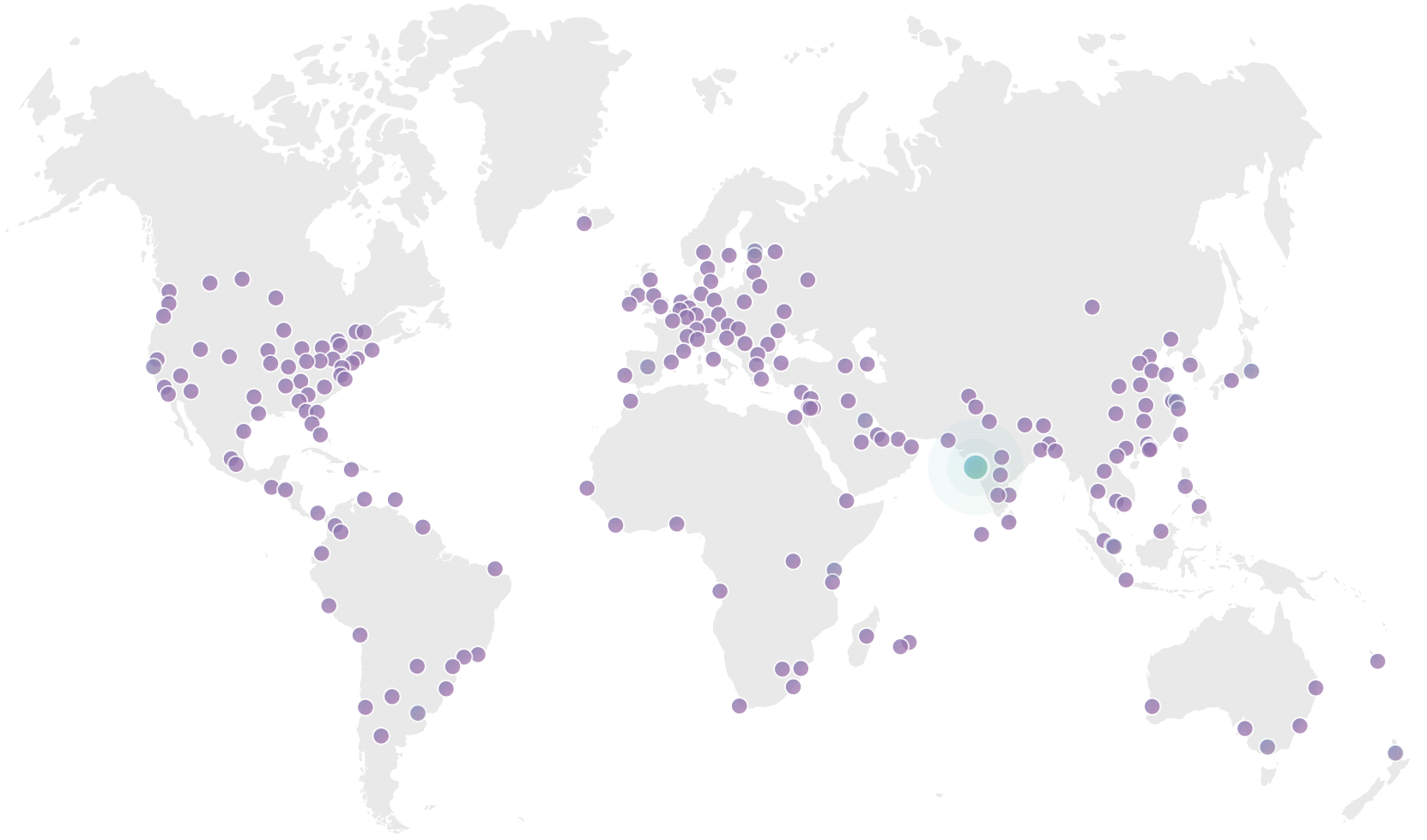 Cloudflare Network Map